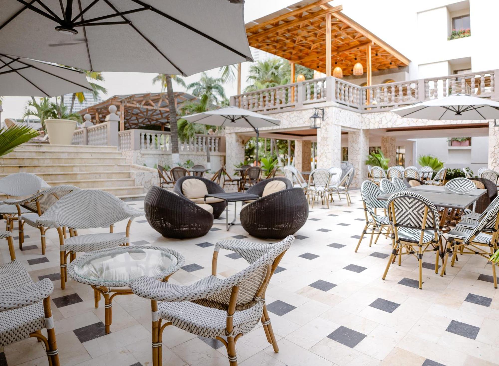 Hotel Caribe By Faranda Grand, A Member Of Radisson Individuals Cartagena Eksteriør billede The lobby of the hotel